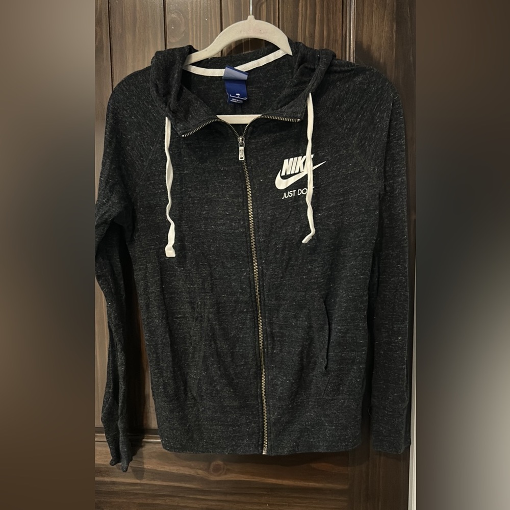 Nike Full Zip Sweatshirt- Size S